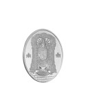 Balaji 20 Gram Silver Coin in Oval Shape in 999 Purity / Fineness -by Coinbazaar
