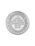 Mahavir Bhagawan Silver Coin of 10 Gram in 999 Purity / Fineness