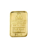 Narrondass Manordass Gold Bar Of 2 Grams in 995 24Kt Purity Fineness 