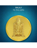 Balaji Panchdhatu Coins Fusion of Gold Silver Copper Tin and Zinc By Gianna Art