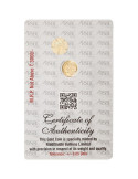 Gold Coin of 0.5 Gram / Half Gram in 24Kt 995 Purity / Fineness