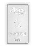 Platinum Bar Of 1 Gram 999 Purity Fineness - 1 Gm / 1 Gms 
