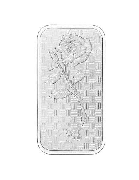 RSBL Silver Bar of 10 Grams in 24Kt 999 Purity Fineness