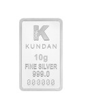 Kundan Kalpataru Tree Silver Bar Of 10 Gram in 999 Purity / Fineness