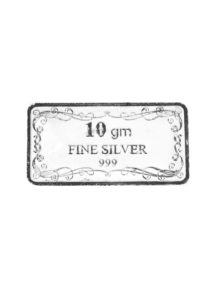 Happy Wedding Anniversary Silver Note Of 10 Gram in 999 Purity