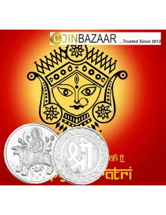 Goddess Ambemata Silver Coin of 20 Gram in 999 Purity / Fineness