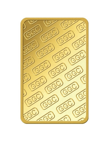 Gujrat Gold Centre Gold Bar Of 1 Gram 24Kt in 999 Purity / Fineness