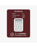 Gujrat Gold Centre Silver Bar Of 10 Gram in 999 24Kt Purity Fineness 