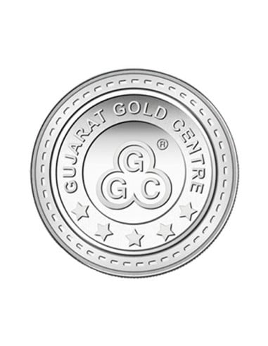 Gujrat Gold Centre Silver Coin Of 1 Gram in 999 24Kt Purity Fineness 