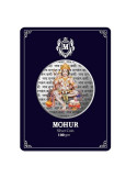 Mohur Color Hanumanji Silver Coin Of 100 Gram in 999 Purity / Fineness