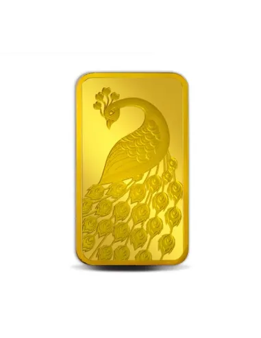 MMTC-PAMP Gold Ingot Bar of 10 Grams in 24 Karat  999.9 Purity / Fineness