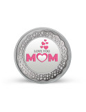 MMTC PAMP Silver Coin LOVE YOU MOM of 20 Gram in 999.9 Purity / Fineness
