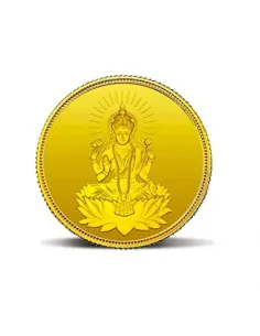 MMTC-PAMP Goddess Lakshmi Gold Coins of 10 Grams in 24 Karat 999.9 Purity / Fineness