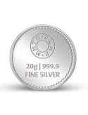 MMTC PAMP Best Wishes Colorful Silver Coin of 20 Gram in 999.9 Purity / Fineness