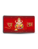 Mohur Color Ganesh Silver Bar Of 10 Gram in 999 Purity / Fineness