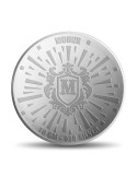MOHUR Color Asthalaxmi Silver Coin Of 10 Gram in 999 Purity / Fineness