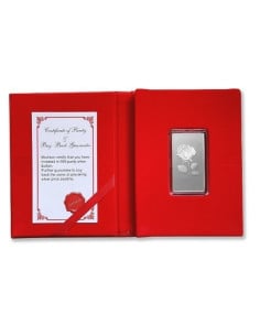 Modison Silver Bar of 25 Grams in 24Kt 999 Purity Fineness in Flap Packing