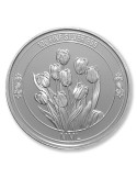Modison Congratulation Silver Coin of 10 Grams in 24Kt 999 Purity Fineness