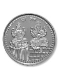 Modison Lakshmi Ganesh Silver Coin of 20 Grams in 24Kt 999 Purity Fineness in Folder Packing