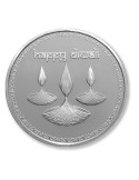 Modison Diwali Silver Coin of 10 Grams in 24Kt 999 Purity Fineness