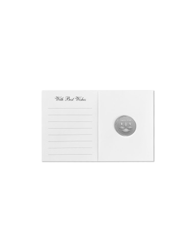 Modison Diwali Silver Coin of 10 Grams in 24Kt 999 Purity Fineness in Paper Folder Packing