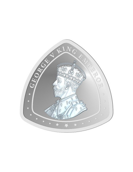 Triangle King Silver Coin Of 10 Grams in 999 Purity Fineness