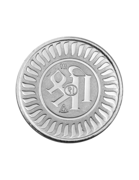 Vaishno Devi Silver Coin of 10 Gram in 999 Purity / Fineness