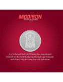 Modison Tirupati Silver Coin of 10 Grams in 24Kt 999 Purity Fineness in Certicard