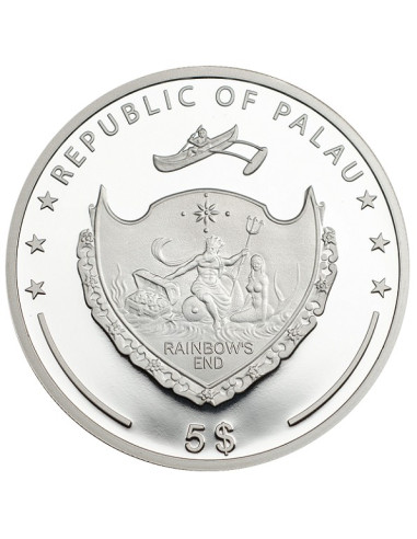 Miracle of the Sea 2016  1 Ounce  999 Purity By Palau 