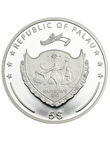 Miracle of the Sea 2016  1 Ounce  999 Purity By Palau 