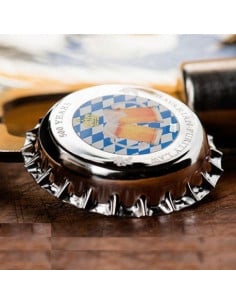 Bavarian Purity Law 500 Years Cap Beer Silver Coin 2016  2.50gm 999 Purity By Palau