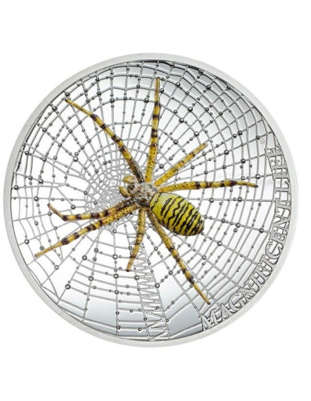Magnificent Spider 2016 1 Ounce 999 Purity by Cook Islands
