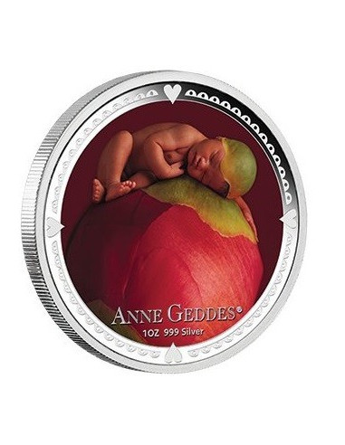  Anne Geddes Girl 2012  1 Ounce/ 31.10 gms  999 Purity By Niue Island