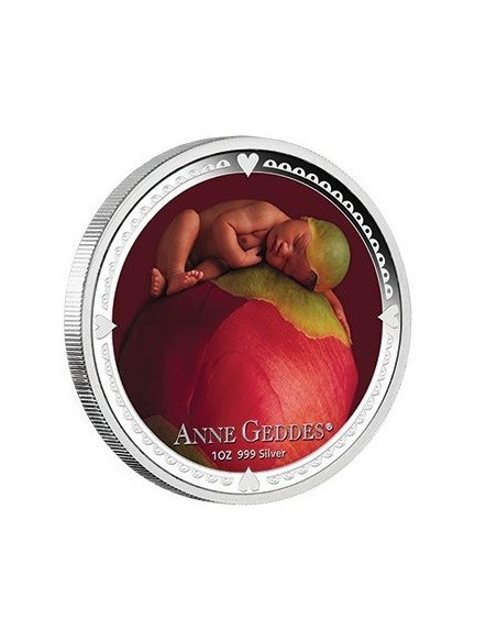  Anne Geddes Girl 2012  1 Ounce/ 31.10 gms  999 Purity By Niue Island
