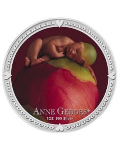  Anne Geddes Girl 2012  1 Ounce/ 31.10 gms  999 Purity By Niue Island