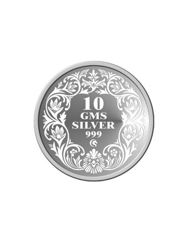 Omkar Mint Narendra Modi Silver Coin of 10 Grams in 999 Purity Fineness
