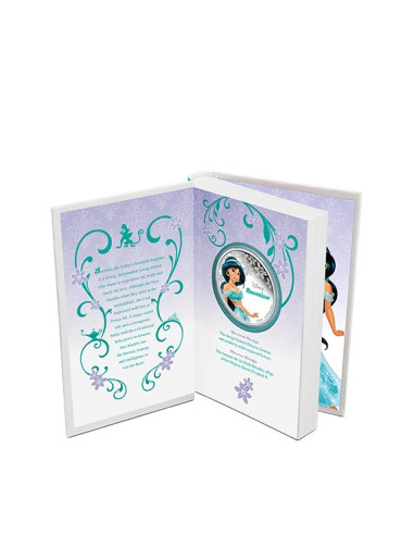 Disney Princess jasmine 2015 1 Ounce/ 31.10 gms  999 Purity By Niue Island