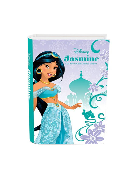 Disney Princess jasmine 2015 1 Ounce/ 31.10 gms  999 Purity By Niue Island