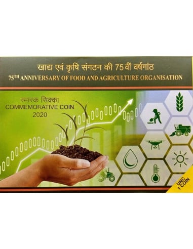 75 th Anniversary Of Food & Agriculture Organization Coin