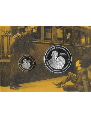 Centenary Of Mahatma Gandhi’s Return From South Africa Commemorative Coin