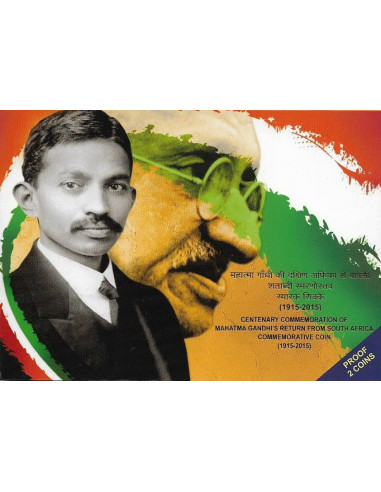 Centenary Of Mahatma Gandhi’s Return From South Africa Commemorative Coin