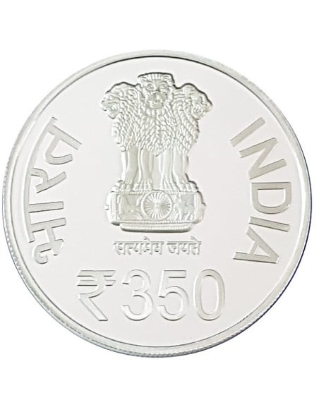 350th Birth Anniversary of Guru Gobind Singh Commemorative Silver Coins 
