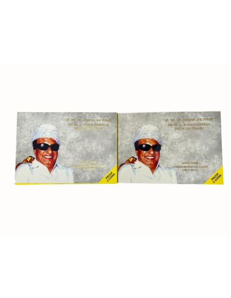 Birth Centenary Of Dr. M.G. Ramachandran Commemorative Coin