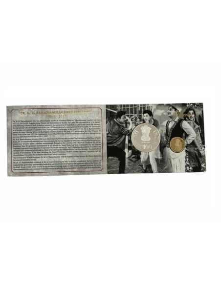 Birth Centenary Of Dr. M.G. Ramachandran Commemorative Coin