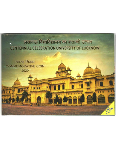 Centennial Celebration of University Of Lucknow Commemorative Coin