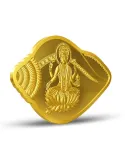 MMTC-PAMP Lakshmi Shankh Shape Gold Coin Of 20 Grams 24 Karat in 9999 Purity / Fineness