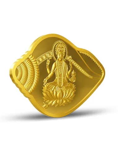 MMTC-PAMP Lakshmi Shankh Shape Gold Coin Of 20 Grams 24 Karat in 9999 Purity / Fineness