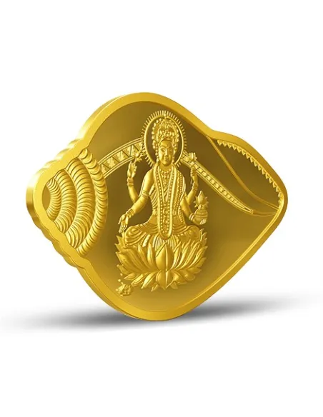 MMTC-PAMP Lakshmi Shankh Shape Gold Coin Of 20 Grams 24 Karat in 9999 Purity / Fineness