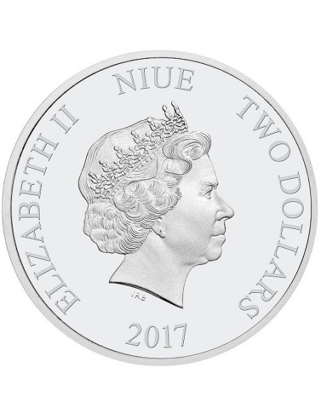 Love is Precious Love Birds 2017  1 Ounce/ 31.10 gms  999 Purity By Niue Island