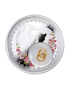 Wedding Coin 2016 28gms 999 Purity By Niue Island